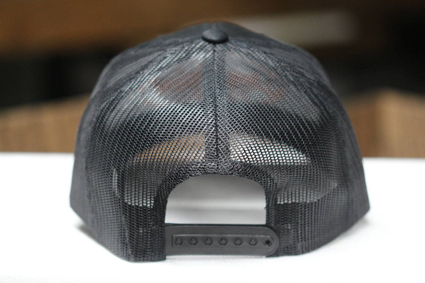 Black with Black Mesh Imperial Tropicals Snapback Hat